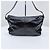 Prada Borsa a tracolla in pelle con logo triangle nero - vista 8