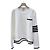 Thom Browne Milano-Strick mit diagonalem Streifen weiß