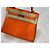 Hermès Borsa Kelly in Epsom Arancione con stampa argento (Nuovo) - vista 5