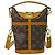Louis Vuitton Duffle Monogram Canvas Marrone