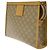 Céline Pochette Celine Macadam in tela e pelle Beige - vista 3