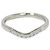 Fede curva Tiffany & Co. Elsa Peretti in platino con diamanti