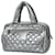 Borsa Chanel Coco Cocoon Argento Pelle