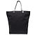 Gucci GG Pattern Nylon Leder Schwarze Tote Bag
