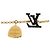 Bracciale Charm Louis Vuitton x Yayoi Kusama Nero Bianco - vista 4