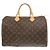 Louis Vuitton Speedy 35 Monogram Handtasche Braun
