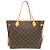 Borsa Louis Vuitton Neverfull MM con Pouch Marrone - vista 2