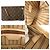 Borsa Louis Vuitton Neverfull MM con Pouch Marrone - vista 9