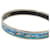 Hermès Bracelet jonc Hermes Email PM Dolphin Metal Argenté Bleu  - vue 7