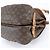Louis Vuitton Monogram Saumur 35 Leder Schultertasche Braun - Ansicht 3