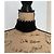 Collo plissettato con borchie nero Ann Demeulemeester - vista 6
