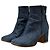 Gianvito Rossi Botines de denim azul con tacón
