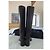 Ann Demeulemeester Schwarze Leder Plateaustiefel Overknee Größe 39 - Ansicht 7