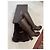 Ann Demeulemeester Schwarze Leder Plateaustiefel Overknee Größe 39 - Ansicht 9