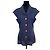 Gianni Versace Couture camicia navy blue 1990s Blu navy