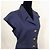 Gianni Versace Couture camicia navy blue 1990s Blu navy - vista 5