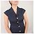 Gianni Versace Couture camicia navy blue 1990s Blu navy - vista 9
