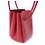 Hermès Pochette borsa a mano Hermes Vespa 032784CC Rosso - vista 3