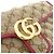 Borsa a tracolla Gucci GG Marmont 446744 HVKEG Rosso Beige - vista 4