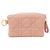Pochette Christian Dior Caro in pelle di vitello rosa - vista 2
