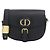 Borsa a tracolla piccola Christian Dior Bobby Nero