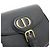 Borsa a tracolla piccola Christian Dior Bobby Nero - vista 4