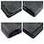 Louis Vuitton Damier Graphite Portefeuille Brazza Nero Damier ebene - vista 4