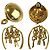 Orecchini a clip placcati in oro Chanel D'oro - vista 5