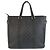 Borsa Tote Louis Vuitton Damier Infini Tadao PM Nero - vista 2