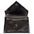 Pochette en cuir noir vintage avec V-Stitch Yves Saint Laurent  - vue 6