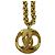 Timeless Collana Chanel Vintage Openwork Ball placcata oro D'oro - vista 2