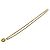 Timeless Collana Chanel Vintage Openwork Ball placcata oro D'oro - vista 4