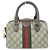 Borsa Boston Ophidia Gucci Marrone Beige - vista 2