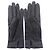 Hermès Warme Handschuhe Hermes SOYA H005062G Schwarz - Ansicht 2