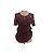 Top de encaje Burberry Burdeos - vista 2