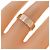 Anello Love di Cartier in oro rosa - vista 4
