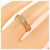 Anello Mini Love di Cartier in oro rosa - vista 4