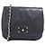 Borsa a tracolla Chanel in pelle di vitello Nero