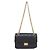 Borsa a tracolla Chanel AS0874 in pelle di vitello nera Nero