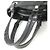 Borsa Chanel Paris Biarritz Line 34208 Nero - vista 6