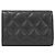 Portafoglio a tre pieghe Chanel Timeless Classic Line AP0230 Nero - vista 2