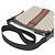 Gucci 387111 KHNGN Borsa a Spalla Nero Beige - vista 7