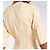 Sportmax Midi-Kleid mit V-Ausschnitt in Blassgelb Beige - Ansicht 3