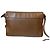 Borsa a tracolla Burberry Haymarket Check & Leather Flap Marrone Beige - vista 5