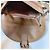 Borsa a tracolla Burberry Haymarket Check & Leather Flap Marrone Beige - vista 7