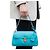 Borsa a tracolla in pelle Burberry Turchese - vista 16