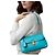 Borsa a tracolla in pelle Burberry Turchese - vista 2