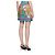 Plissierter Minirock Versace Jeans Couture Mehrfarben Golden - Ansicht 9