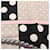 Hermès Sciarpa Hermes Carre Geant 140 Clic Clac a Pois Marrone Nero Multicolore - vista 5