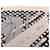 Hermès Sciarpa Hermes Carre Geant 140 Clic Clac a Pois Marrone Nero Multicolore - vista 7